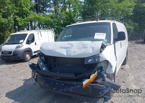 2021 Chevrolet Express Cargo Rwd 2500 Regular Wheelbase Wt из США, поврежденный, VIN 1GCWGAF71M1154667